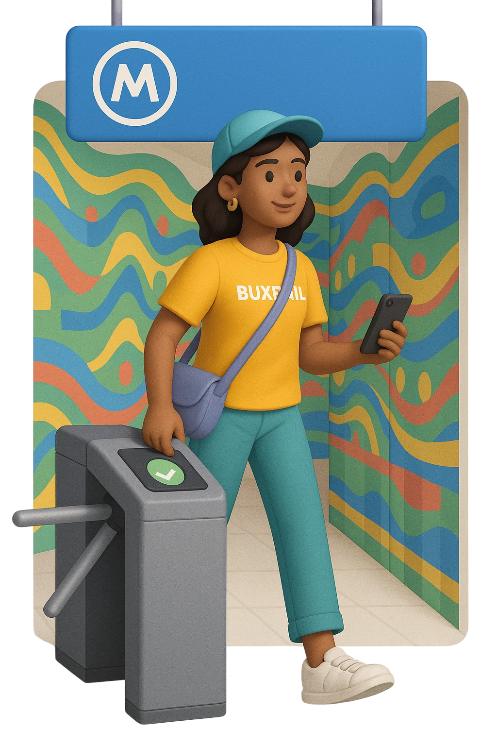 user example use metro graphic